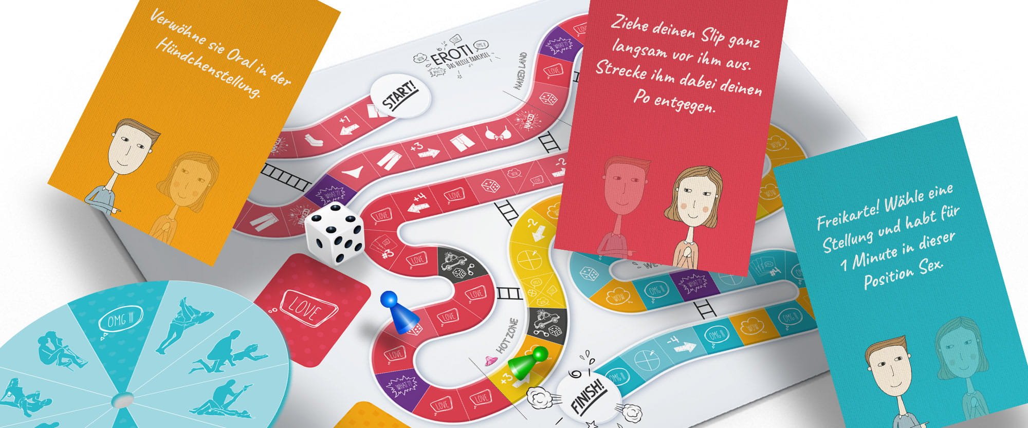 Sexspiel – Bastelanleitung Erotisches Brettspiel selber machen