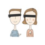Sexspiel – Alternatives Spielbrett – Vorspiel Sexspiel Spielfeld – Augen verbinden